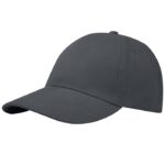 MP3233330 gorra reciclada de 6 paneles grs gris sarga gruesa de algodon cepillado 50 algodon recicla 1