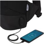 MP3233700 mochila antirrobo grs de rpet 18l negro 600d poliester reciclado con certificado grs 4