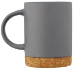 MP3233870 taza de ceramica de 425 ml con base de corcho gris ceramica corcho 3