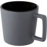 MP3233900 taza de ceramica de 370 ml con acabado mate negro ceramica 5