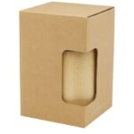 MP3233920 taza de porcelana de 320 ml con pared exterior de bambu negro porcelana madera de bambu 3