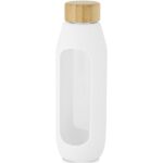 MP3234000 botella de vidrio borosilicato con agarre de silicona de 600 ml blanco vidrio borosilicat 5