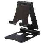 MP3234280 soporte para telefono plegable negro aluminio 5