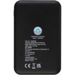 MP3234400 bateria externa de plastico reciclado de 5000mah negro plastico abs reciclado 3