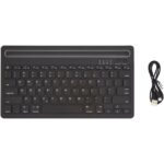 MP3234530 teclado multidispositivo con soporte negro plastico abs 5