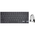 MP3235570 teclado bluetooth hibrido qwerty negro aluminio plastico abs 6