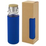 MP3241760 botella de vidrio borosilicato con funda de neopreno de 660 ml azul vidrio borosilicato pl 1
