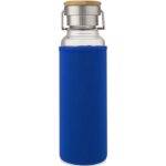 MP3241760 botella de vidrio borosilicato con funda de neopreno de 660 ml azul vidrio borosilicato pl 2