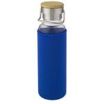 MP3241760 botella de vidrio borosilicato con funda de neopreno de 660 ml azul vidrio borosilicato pl 5