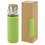 MP3241770 botella de vidrio borosilicato con funda de neopreno de 660 ml verde vidrio borosilicato p 1