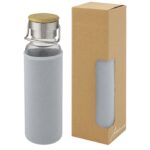 MP3241780 botella de vidrio borosilicato con funda de neopreno de 660 ml gris vidrio borosilicato pl 1