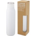 MP3241800 botella con aislamiento al vacio de cobre de 600 ml blanco acero inoxidable plastico pp pl 1