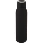 MP3241810 botella con aislamiento al vacio de cobre de 600 ml negro acero inoxidable plastico pp pla 5