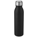 MP3242040 botella de acero inoxidable de 700 ml negro acero inoxidable plastico pp plastico de silic 1