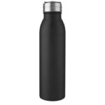 MP3242040 botella de acero inoxidable de 700 ml negro acero inoxidable plastico pp plastico de silic 2