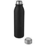 MP3242040 botella de acero inoxidable de 700 ml negro acero inoxidable plastico pp plastico de silic 3
