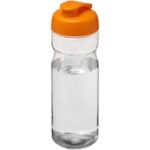 MP3242250 bidon deportivo de 650ml con tapa flip h2o active blanco plastico eastman tritan 1