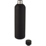 MP3242640 botella con aislamiento al vacio de cobre de 1 l negro acero inoxidable plastico pp 3