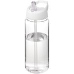 MP3242910 bidon deportivo con tapa con boquilla de 600 ml h2o active blanco plastico eastman tritan 1