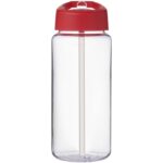 MP3242940 bidon deportivo con tapa con boquilla de 600 ml h2o active blanco plastico eastman tritan 2
