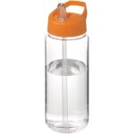 MP3242950 bidon deportivo con tapa con boquilla de 600 ml h2o active blanco plastico eastman tritan 1