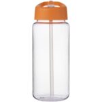 MP3242950 bidon deportivo con tapa con boquilla de 600 ml h2o active blanco plastico eastman tritan 2
