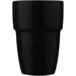 MP3243160 set de regalo de 4 vasos apilables de 280 ml negro gres esmaltado 2