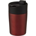 MP3243230 vaso con aislamiento al vacio de cobre de 180 ml rojo acero inoxidable plastico pp 5