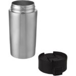 MP3243290 vaso con aislamiento al vacio de cobre de 330 ml gris acero inoxidable plastico pp 4