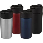 MP3243290 vaso con aislamiento al vacio de cobre de 330 ml gris acero inoxidable plastico pp 6