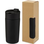 MP3243300 vaso con aislamiento al vacio de cobre de 330 ml negro acero inoxidable plastico pp 1