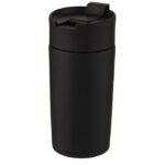 MP3243300 vaso con aislamiento al vacio de cobre de 330 ml negro acero inoxidable plastico pp 5