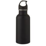 MP3243340 botella de acero inoxidable de 500 ml negro acero inoxidable plastico pp plastico de silic 2