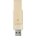 MP3243380 memoria usb de bambu de 8gb blanco madera de bambu 2