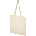 MP3243420 bolsa tote de algodon organico gots de 140 gm natural algodon organico con certificado got 1