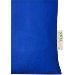 MP3243450 bolsa tote de algodon organico gots de 140 gm azul algodon organico con certificado gots 1 4