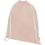 MP3243520 mochila de cuerdas de algodon organico gots de 140 gm 5l rosa algodon organico con certifi 1