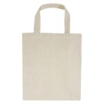 MP3243610 bolsa tote con fuelle de material reciclado de 150 gm natural 85 algodon reciclado 15 poli 2