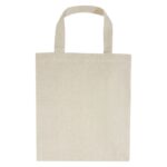 MP3243610 bolsa tote con fuelle de material reciclado de 150 gm natural 85 algodon reciclado 15 poli 2