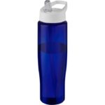 MP3243970 bidon deportivo de 700 ml con tapa con boquilla h2o active blanco plastico pcr plastico pp 1