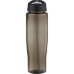 MP3244020 bidon deportivo de 700 ml con tapa con boquilla h2o active negro plastico pcr plastico pp 2