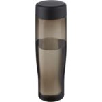 MP3244110 botella de 700 ml con tapa de rosca de 700 ml h2o active negro plastico pcr plastico pp 1