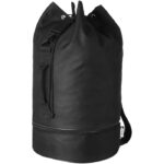 MP3244420 bolsa de lona de marinero de plastico reciclado 35l negro 600d poliester reciclado 1
