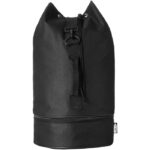 MP3244420 bolsa de lona de marinero de plastico reciclado 35l negro 600d poliester reciclado 2