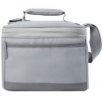 MP3244440 arctic zone bolsa nevera portatil de material reciclado para 6 latas gris 600d poliester r 2