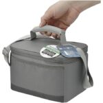 MP3244440 arctic zone bolsa nevera portatil de material reciclado para 6 latas gris 600d poliester r 5
