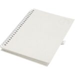 MP3244460 libreta a5 con espiral fabricada a partir de cartones de leche recilados blanco carton rec 1