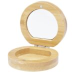MP3244990 espejo de bolsillo de bambu natural madera de bambu vidrio 1