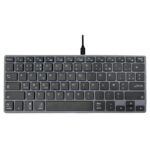 MP3245050 teclado bluetooth de rendimiento hibrido azerty negro aluminio plastico abs 2