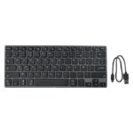 MP3245050 teclado bluetooth de rendimiento hibrido azerty negro aluminio plastico abs 6